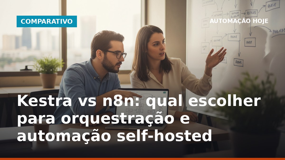 Comparativo Kestra vs n8n para orquestração e automação self-hosted