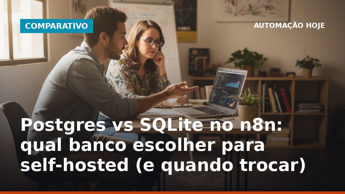 Postgres vs SQLite no n8n self-hosted: equipe avaliando qual banco usar