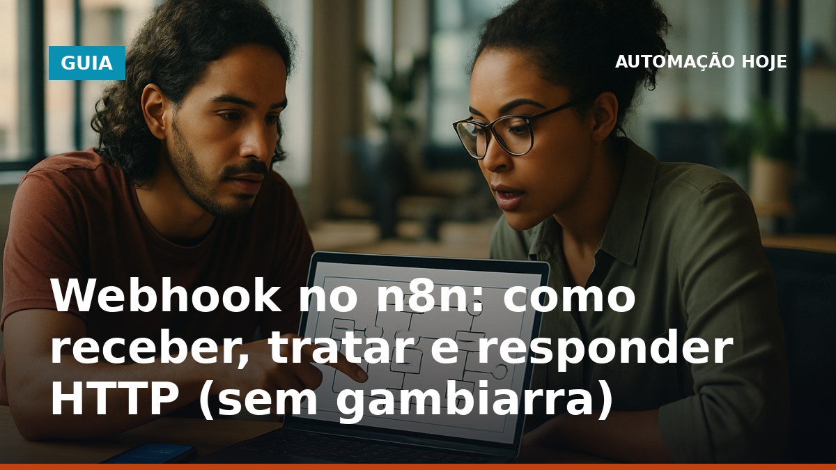 Como configurar webhook no n8n para receber e responder requisições HTTP